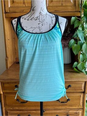 ZeroXposur Tankini Bikini Swimsuit Top Tank XS